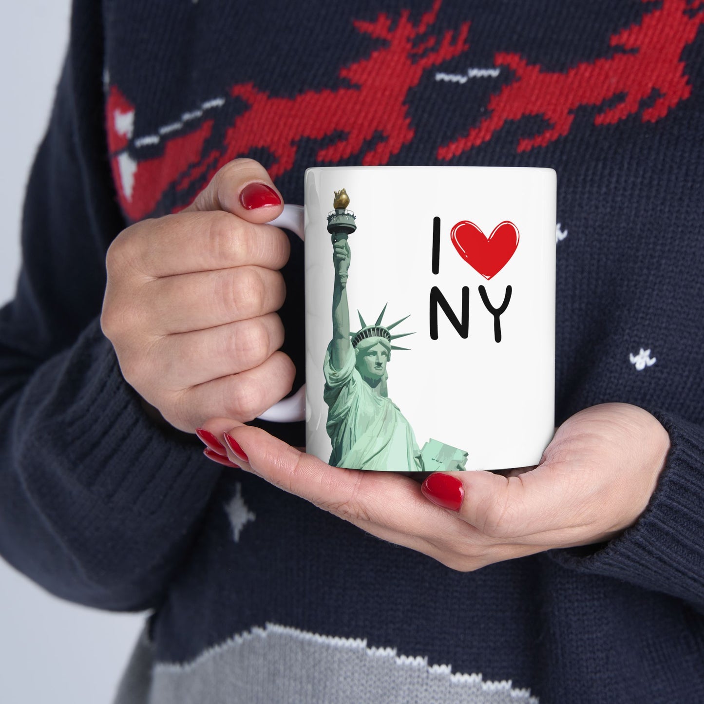 Iconic "I Love NY" Mug - Classic New York Souvenir Coffee Mug