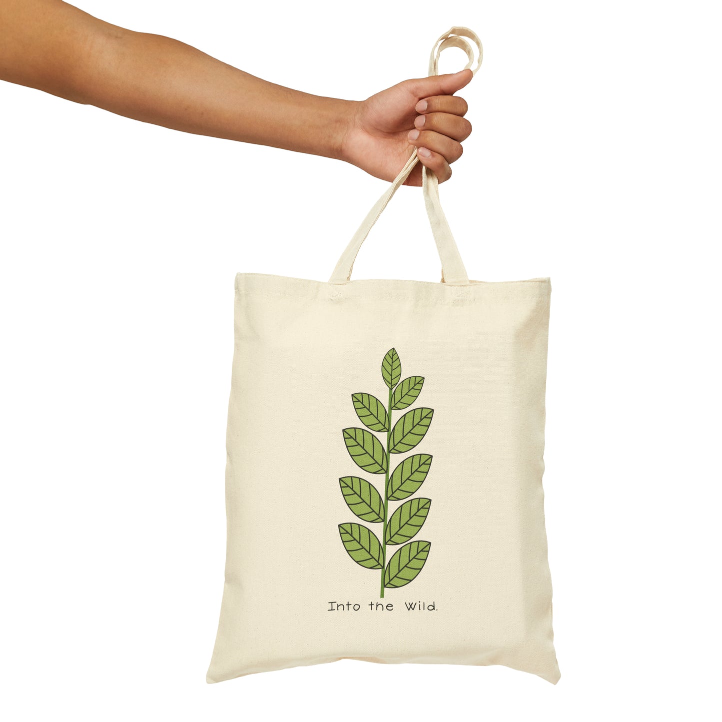 Into the Wilde Cotton Canvas Tote Bag