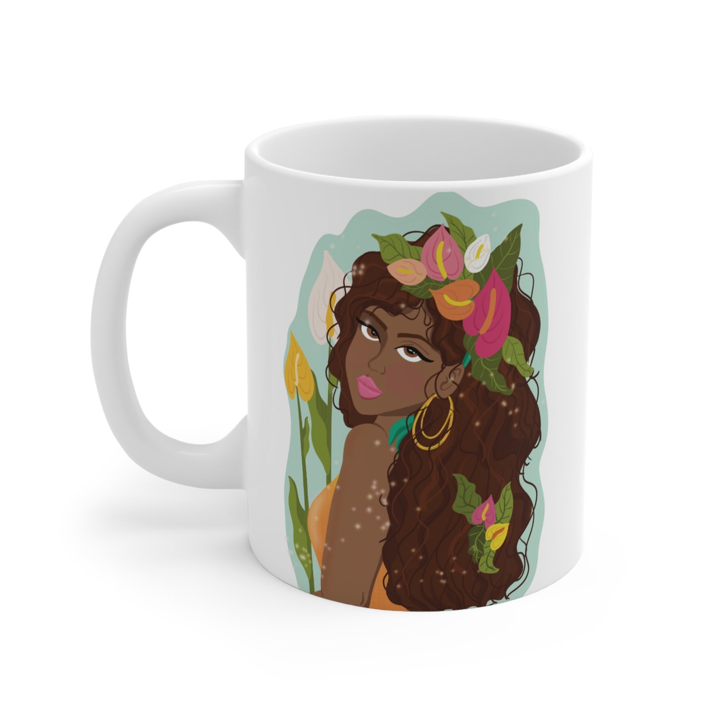 10oz Mug: Empowering Women: Sip Inspiration, Express Your Voice - Shop Now!