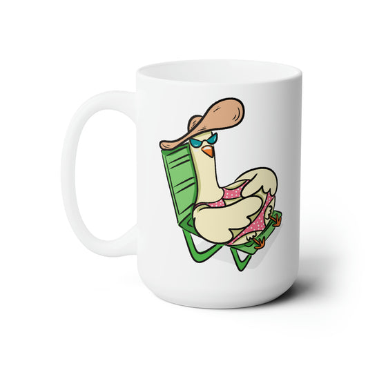 Just Chilling Ceramic Mug 15oz