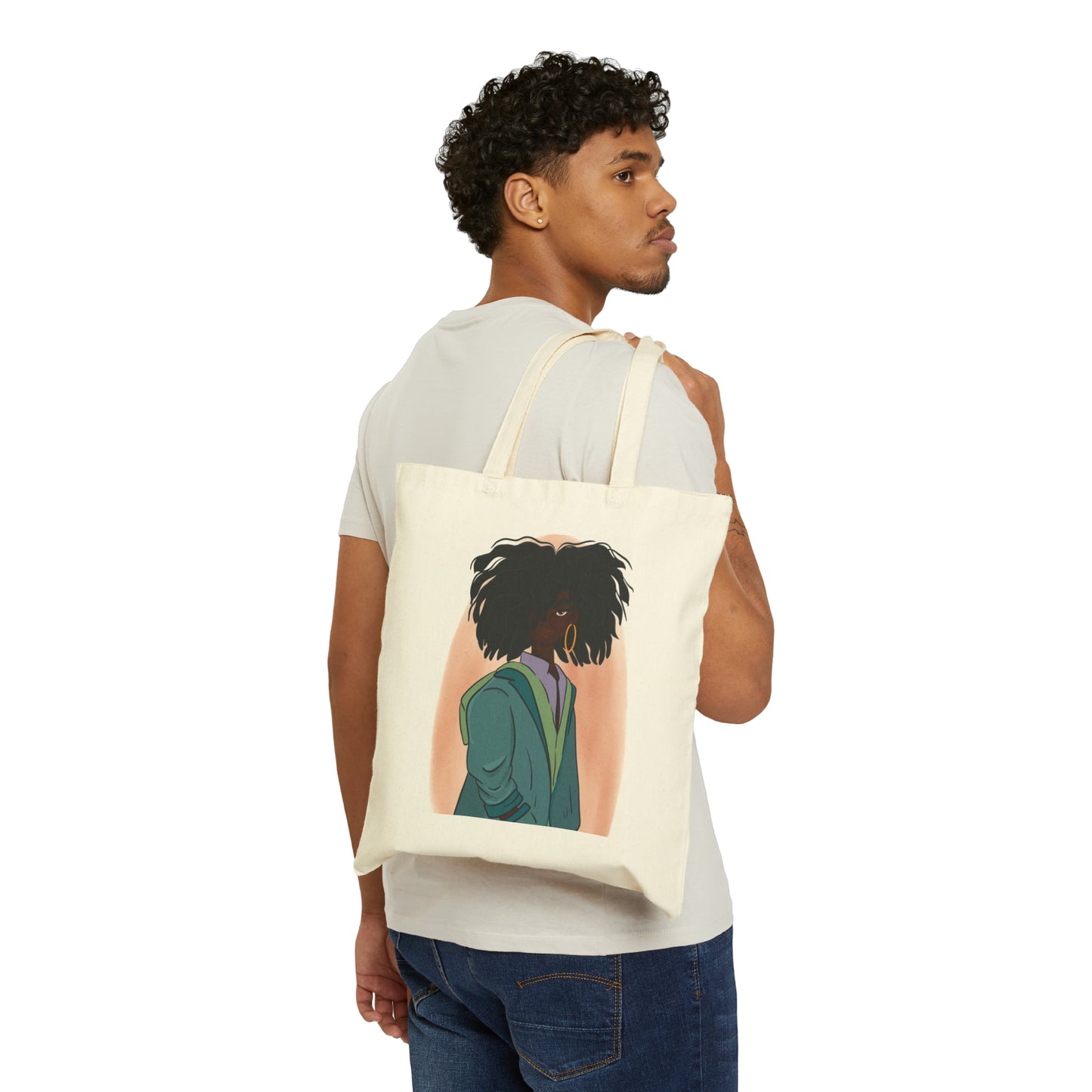 I embrace my beauty Cotton Canvas Tote Bag