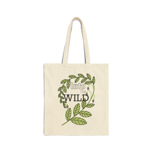 Into the Wilde Cotton Canvas Tote Bag