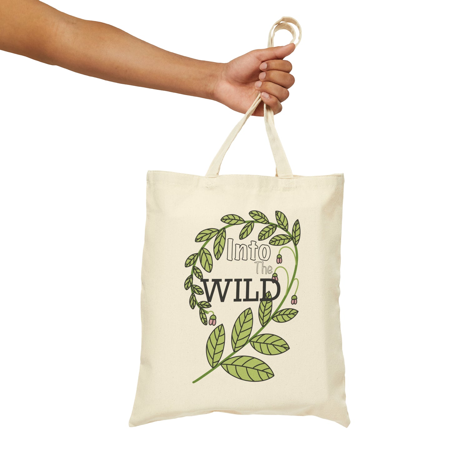 Into the Wilde Cotton Canvas Tote Bag