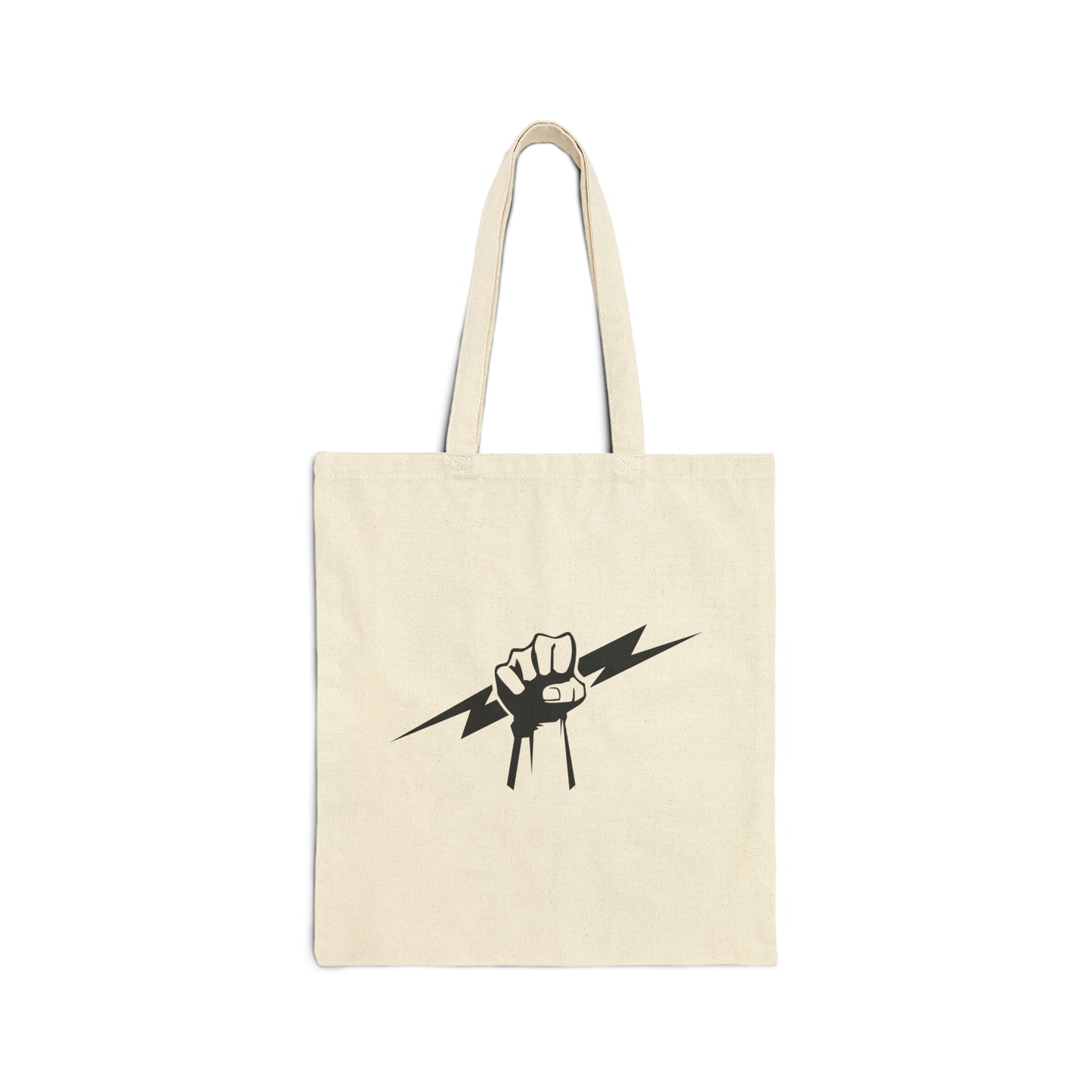 Bold and Brave Cotton Canvas Tote Bag